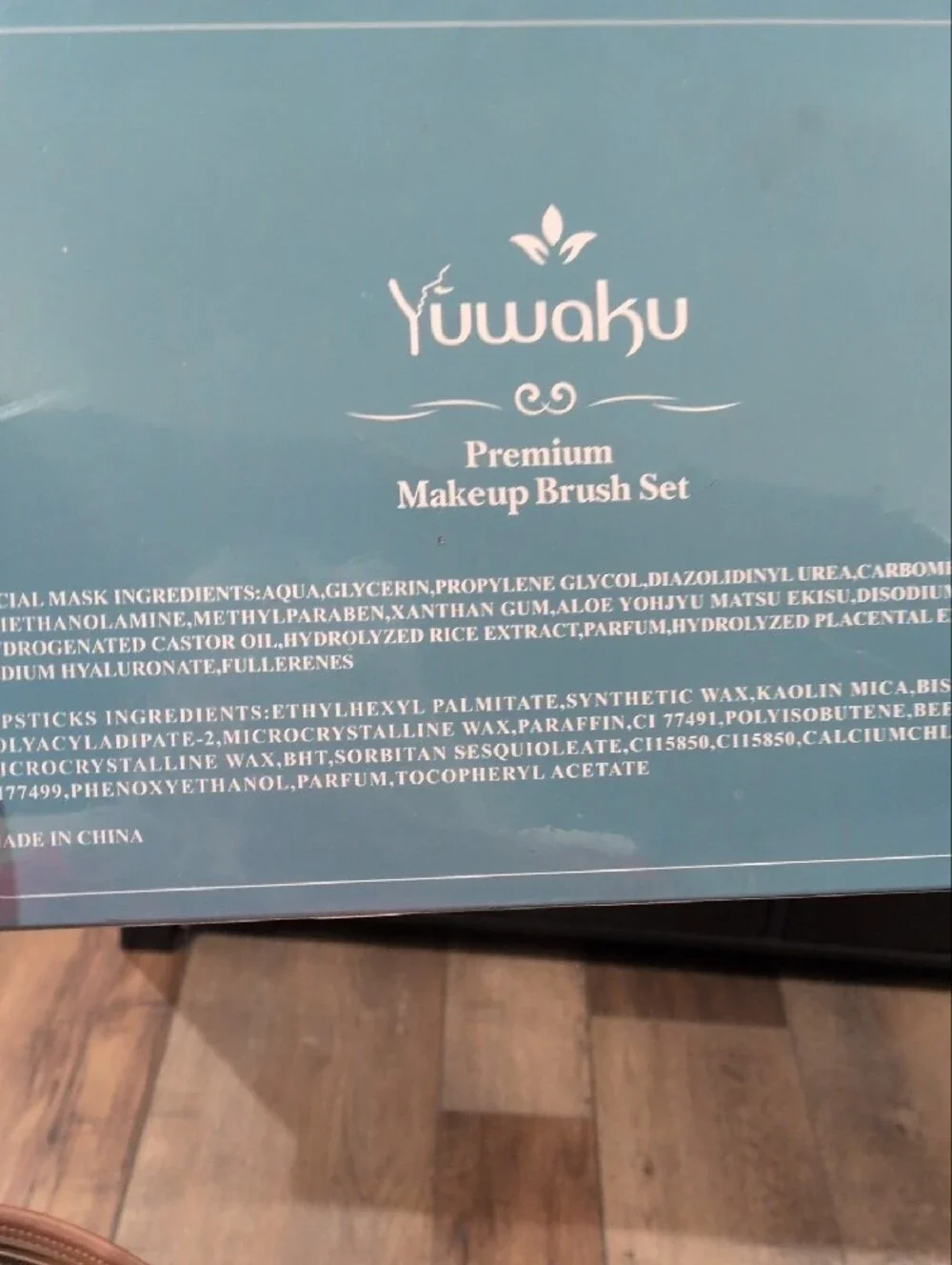 Premium Makeup Brush Set - Teal
